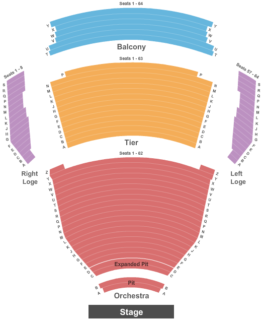 Tennessee Performing Arts Center Book of Mormon Seating Chart